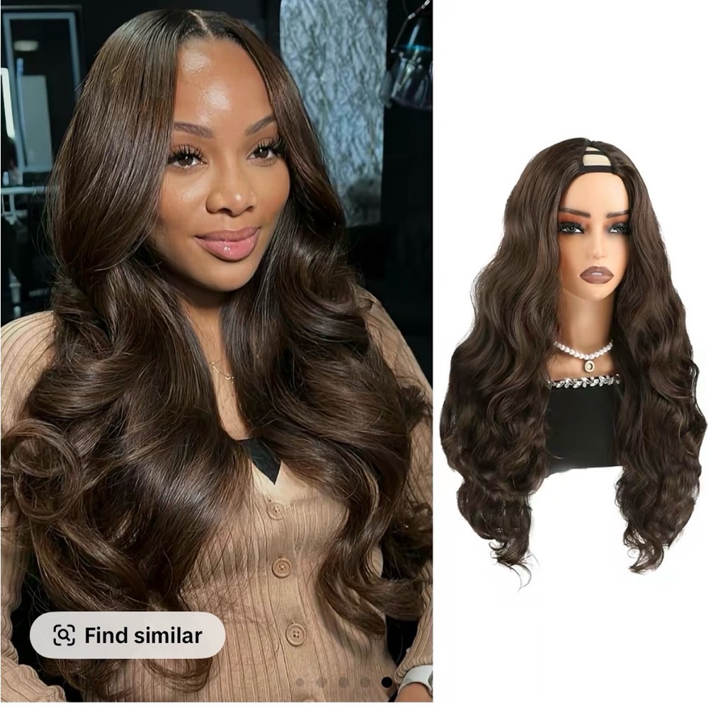 V-part Wig